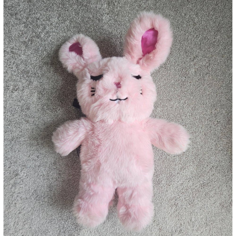Kidcore Pink Plush Bunny Backpack Betsey Johnson 22"